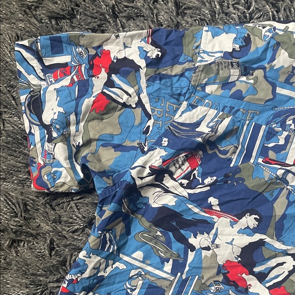 Iceberg Blue and Red 2 Piece set shirt and shorts size XL - Picture 10 of 15